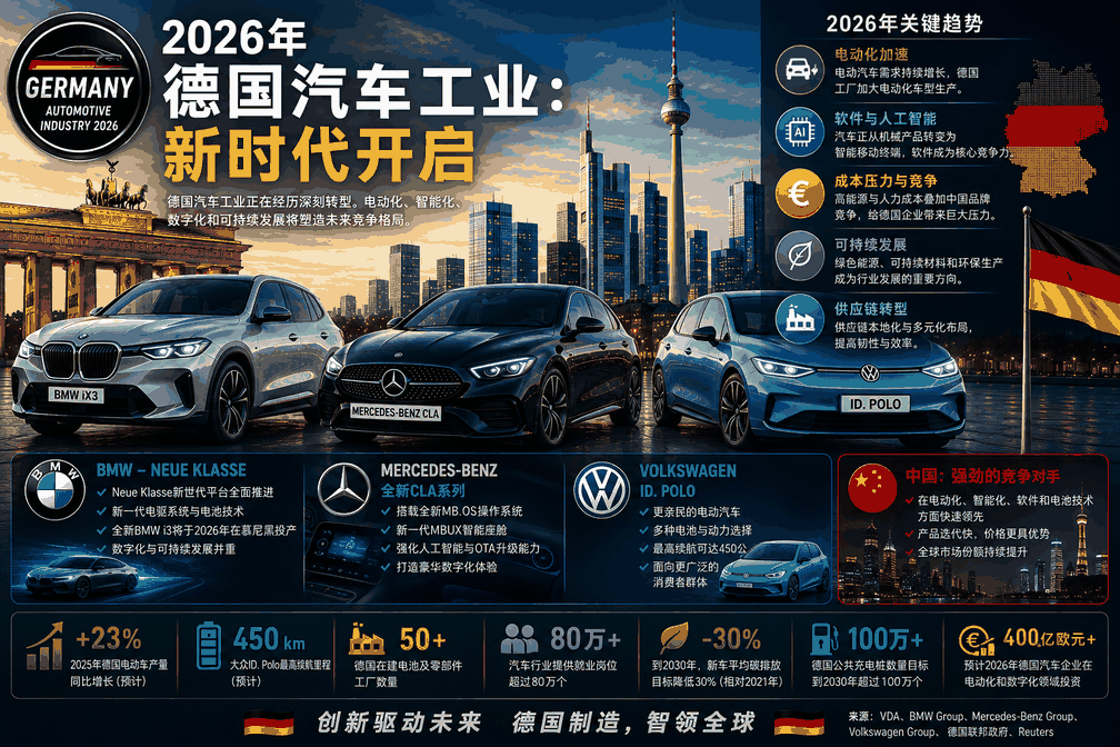 2026年德国汽车工业：新时代开启